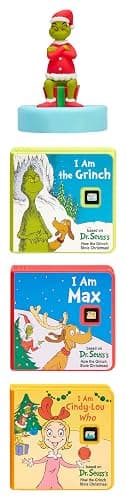 Little Tikes Story Dream Machine Dr. Seuss Grinch Collection, Storytime, Books, Audio Play Character, Gift and Toy for Toddlers and Kids Girls Boys Ages 3+ Years thumbnail 3
