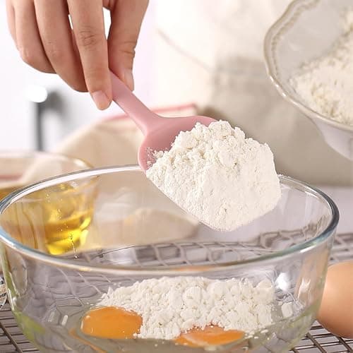 3-teiliges Silikon-Spatel Set, Hitzebeständig bis 230°C, BPA-frei, mit Edelstahlkern, Nahtloses Design, Spatel für Küche, Backen, Teig und Antihaft-Pfannen thumbnail 2