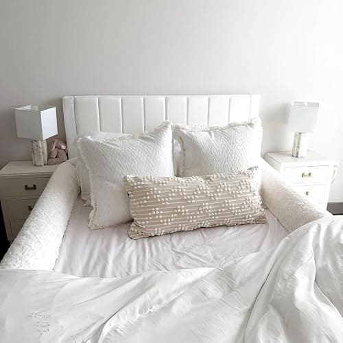 BEUDUOQI The World's First Bordered Bed Sheet-Bed Sheet with Border, Bordered Fitted Sheet Padded Zippered Edges for Cozy, Comfort Secure, Breathable, Machine Washable, Easy Setup,47.2 * 78.7in thumbnail 6