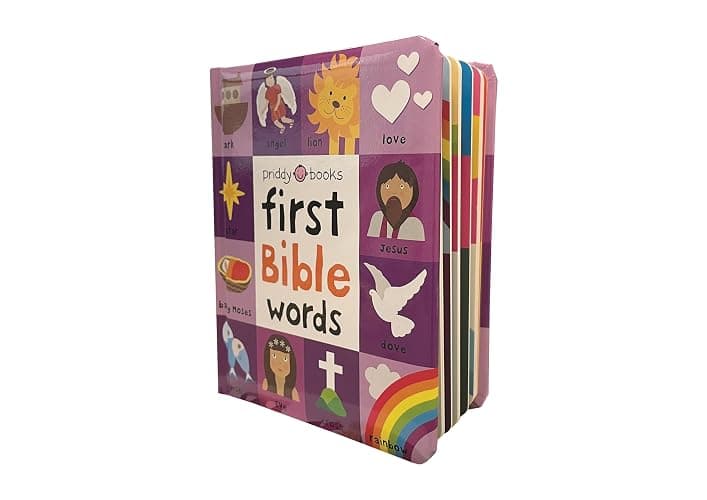 First 100 Bible Words: A padded book―perfect for little hands to hold thumbnail 4