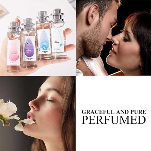 Elyven Baby Powder Perfume, Baby-Soft Perfume Spray, Elyven Fresh Scent Perfumes Fragrance Body, Long-lasting Moisture & Fragrance, Floral & Creamy Aroma for Women & Men (bloosms) thumbnail 6