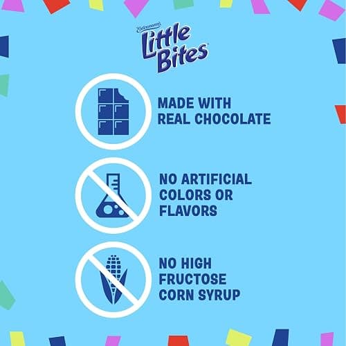 (Value Pack) Little Bites Chocolatey Chip Muffins, 20 individual packs, (1.5 oz each), Made with Real Chocolate Chip Mini Muffins, 30 oz Multipack thumbnail 3