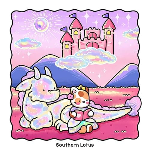 Little Friends: Coloring Book for Adults and Teens Featuring Fuzzy Animal Characters and Cute Besties in Cozy Moments and Daily Adventures for Relaxation (Cute & Easy Coloring) thumbnail 3