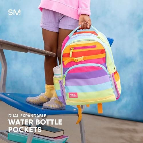Simple Modern Large Transformers Kids Backpack for School Girls and Boys | Elementary Backpack for Teen | Fletcher Collection | Kids - 16" tall | Transformers Block Nation thumbnail 8