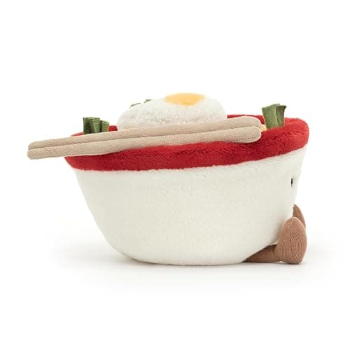 Jellycat Amuseables Ramen Stuffed Toy, 6.5 inches - Food Plush - Fun Gift Idea thumbnail 5