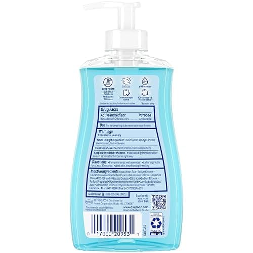 Dial Antibacterial Liquid Hand Soap, Spring Water, 11 fl oz (Pack of 4) thumbnail 6