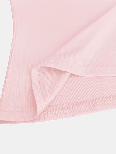 iGENJUN Womens Spaghetti Strap V-Neck Ribbed Tank Tops for Women 2025 Slim Fitted Soft Camisole Basic Layering Shirts thumbnail 6