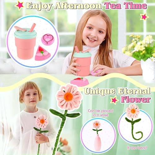 Play Purse for Little Girls Toddler, 35PCS Toddler Purse with Pretend Makeup for Kids, Girl Toys Princess Toy Includes Handbag, Phone, Kids Toy Purse Christmas Birthday Gift for Girls 3 4 5 6 7 8+ thumbnail 4