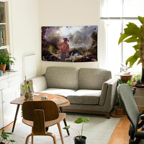 Rapper Flag Chief in The Garden of Eden Flag Aesthetic Decorative Durable 3x5 Feet Tapestry Suitable For Indoor And Outdoor Decorate for College Dorm Room ,Parties, travel, filming, events, festivals Decor Wall tapestry with 4 Brass Grommets thumbnail 4