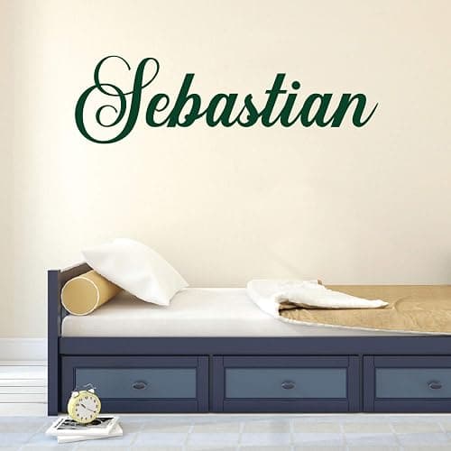 Multiple Font Custom Name Nursery Wall Decal Vinyl Sticker | Home Décor | Custom Kids Room Decal | Bedside Decals | Children’s Room| Car | Laptop thumbnail 4