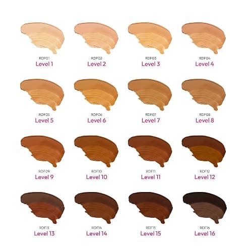 Ruby Kisses 3D Face Creator Cream Foundation & Concealer, 12 Hours Long Lasting, Medium to Full Coverage, Non-Greasy, Ideal for Makeup & Contour Palette (Level 3) thumbnail 7