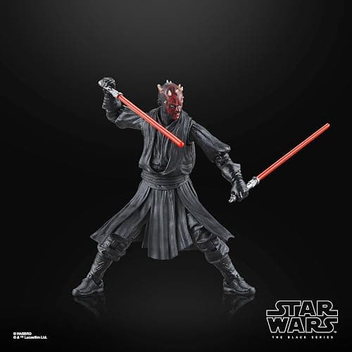 STAR WARS The Black Series Darth Maul, The Phantom Menace Collectible 6 Inch Action Figure thumbnail 6