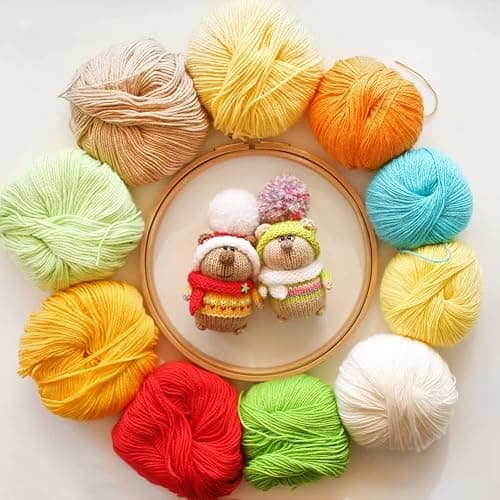 2 pack soft yarn ( WHITE ) thumbnail 6