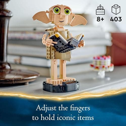 LEGO Harry Potter Dobby The House-Elf Building Toy Set, Build and Display Model of a Beloved Character from The Harry Potter Franchise, for 8 Year Old Boys' and Girls' Birthday, 76421 thumbnail 6