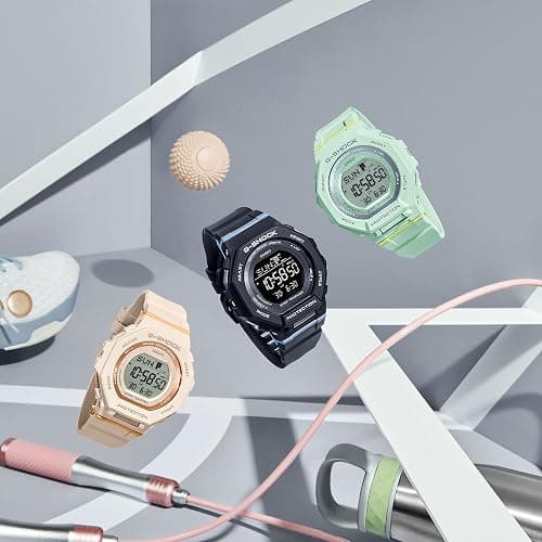 Casio G-Shock Step Tracker Light Pink Digital Watch GMDB300-4 thumbnail 4