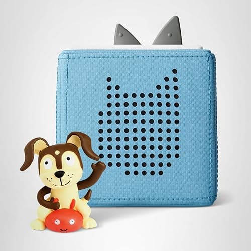 Toniebox 1 Audio Player Starter Set with Playtime Puppy - Listen, Learn, and Play with One Huggable Little Box - Light Blue thumbnail 10