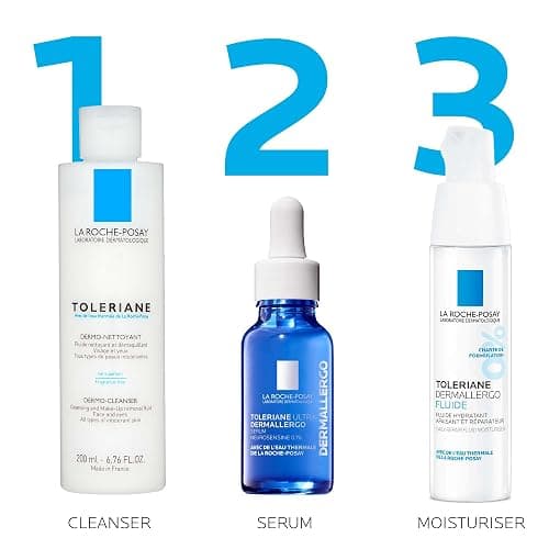 La Roche-Posay Toleriane Dermallergo Soothing Fluid Moisturiser For Sensitive Skin 40ml thumbnail 5