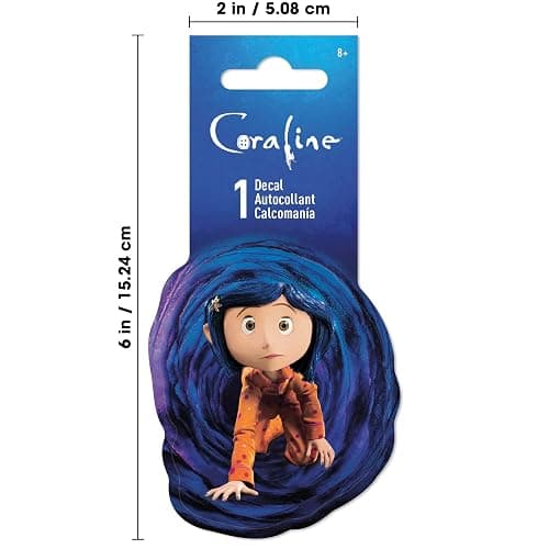 Coraline White Vinyl Die-Cut Decal - 4 Color thumbnail 3