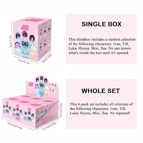 YJacuing Alien Stage Free Stage Series Blind Box Keycaps Figures, Anime Officially Licensed Mystery ALNST Merch, Ocean Tides, 5.08 cm x 2.54 cm x 5.08 cm thumbnail 3