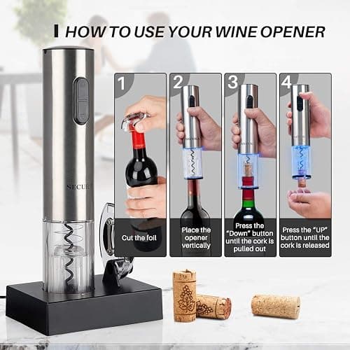 Secura Electric Wine Opener thumbnail 5