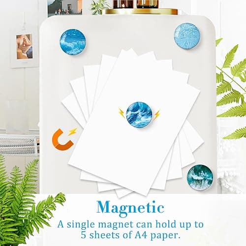 MORCART 16PCS Fridge Magnets, Ocean Magnets Decoration for Refrigerator Locker Whiteboard Decorative Magnetic Board Cabinets Classroom Office Cubicle School Cute thumbnail 6