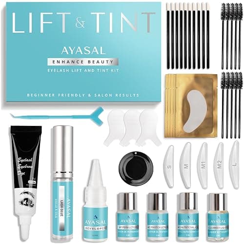 AYASAL Lash Lift Kit: Eyelash Lift Kit - With Detailed Instruction Eyelash Perm Kit - Easy for Beginner and Professional Lash Perm Kit - Achieve Salon-Quality Lashes Lift with Safe and Effective Resul - Image 1