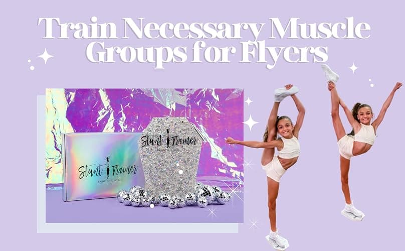 Stunt Trainer Flyer Cheer Balance Board for Cheerleader Balance & Flexibility Core Strength Training - Cheer Balance Trainer Stunting Practice Board Cheerleading Equipment for Flyers, Grey thumbnail 6