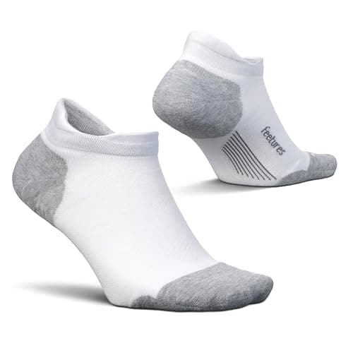 Feetures Elite Max Cushion No Show Tab Ankle Socks - Sport Sock with Targeted Compression - Image 1