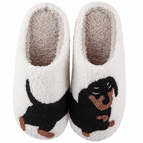 AMAZON-Aucomfo Animal Slippers For Women Men Adult House Slippers for Womens Mens Kawaii Bedroom Slipper Cartoon Slides Memory Foam Slipper For Woman - Image 1
