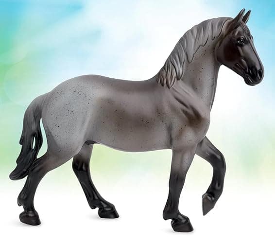 Breyer Horses Freedom Series Blue Roan Brabant | Horse Toy | 9.75" x 7" | 1:12 Scale | Model #1052 thumbnail 6