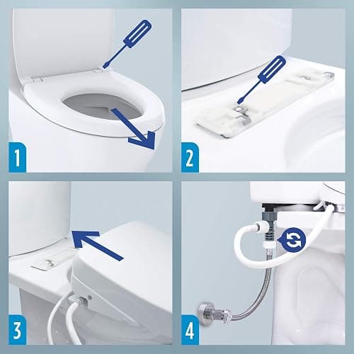 TOTO® WASHLET®+ S7A Electronic Bidet Toilet Seat with EWATER+® Bowl and Wand Cleaning, Auto Open and Close Contemporary Lid, Elongated, Cotton White - SW4736AT40#01 thumbnail 15