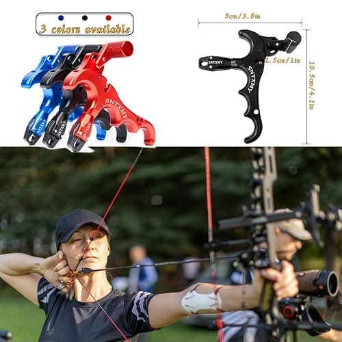 sntxmy Bow Release for Compound Bow, Archery Release Trigger, Compound Bow Release, Thumb Release. thumbnail 2