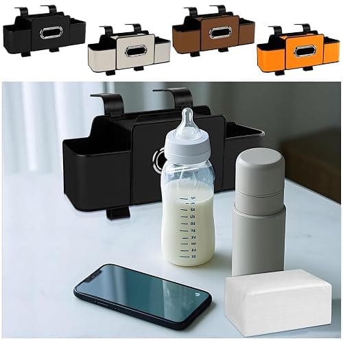 toresper Car Back Seat Organizer with Tissue and Storage Hook | Car Seat Back Multifunctional Car Organizer for Hold Phone, Drinks, Handbag, Compatible with Most Vehicles thumbnail 6