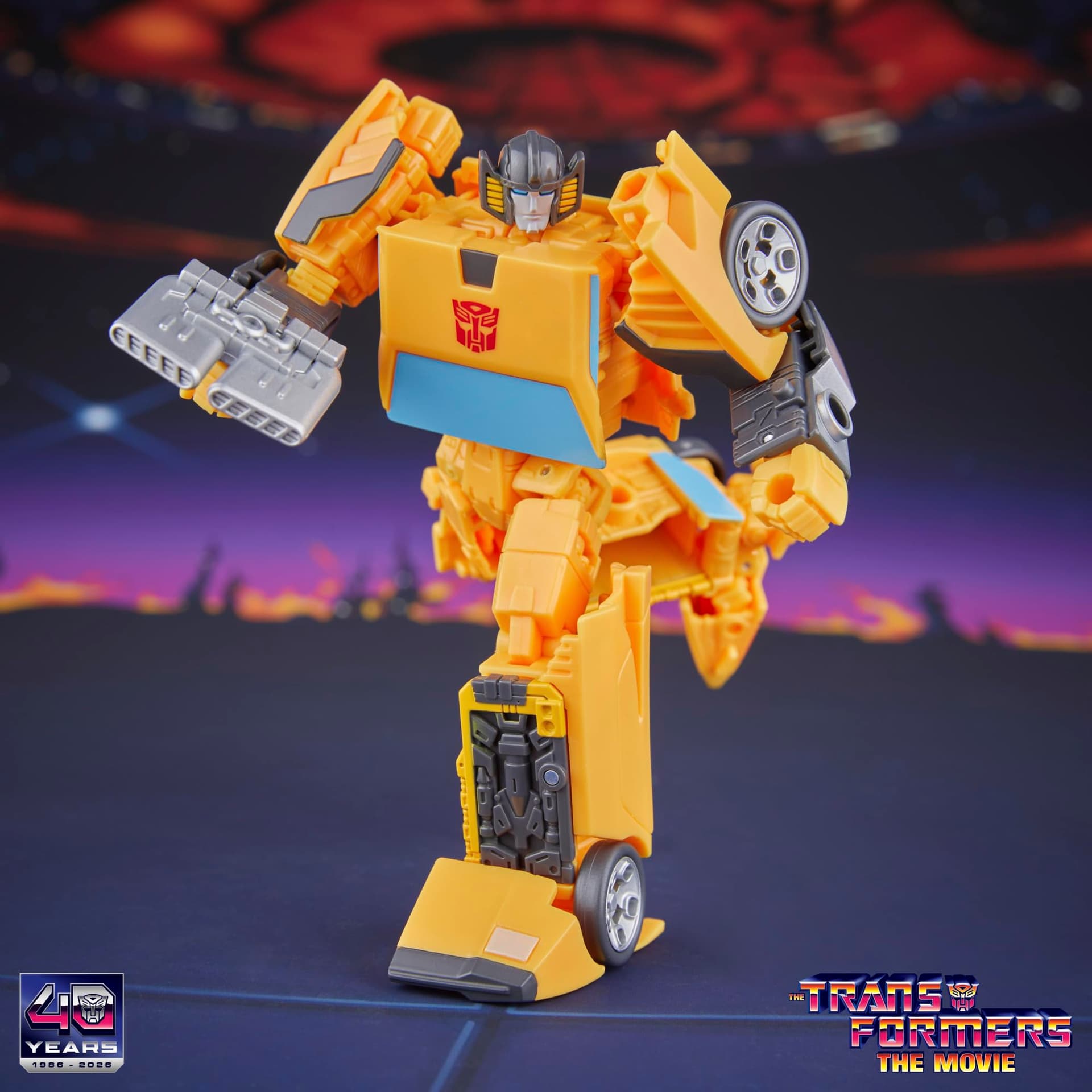 Transformers Studio Series The Transformers: The Movie Sunstreaker Deluxe Class 4.5-Inch Converting Action Figure, Robot Toys for Ages 8+ thumbnail 5