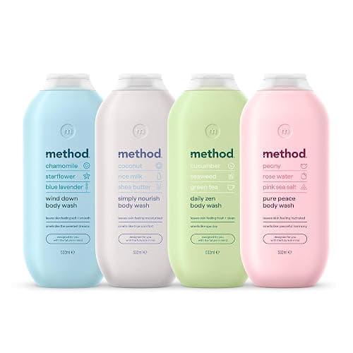 Method Body Wash, Simply Nourish, Shower Gel, Coconut, Rice Milk And Shea Butter Scent, Pack of 1, 532ml thumbnail 6
