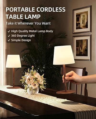 EZVALO Spa-Like Shower Lamp – IP65 Waterproof Bathroom Lamp, Rechargeable Cordless Mood Light, 3 Color Temps for Relaxing Bathroom & Bathtub Experience (1 Pack) thumbnail 8