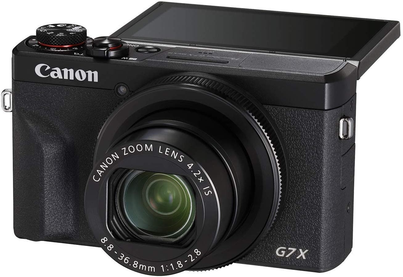 Canon PowerShot Digital Camera [G7 X Mark III] with Wi-Fi & NFC - International Version - Black thumbnail 3