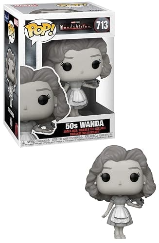 Funko Pop! Marvel: WandaVision - 50's Wanda Vinyl Figure - Image 1
