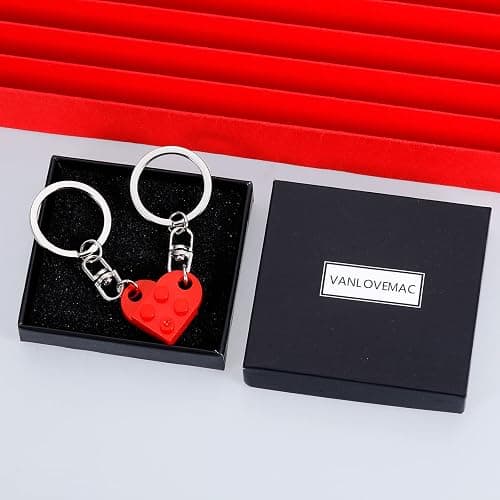 VANLOVEMAC Couples Matching Stuff Gifts for Boyfriend Girlfriend Valentine's Day Gifts for Couple Christmas Stocking Stuffers thumbnail 6