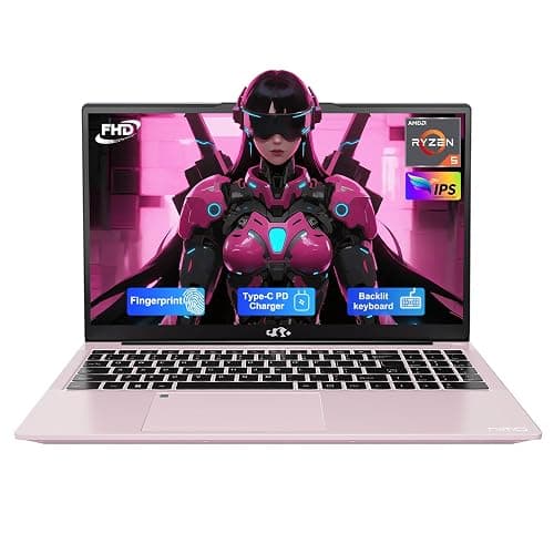 NIMO 15.6'' IPS FHD-Laptop, 16GB RAM 1TB SSD AMD Ryzen 5(Beat i5-1135G7, 4 Cores Up to 3.7GHz) Student Computer with 65W Type-C, 2 Years Warranty, Fingerprint, Backlit Keyboard, BT5.2, Numpad - Image 1