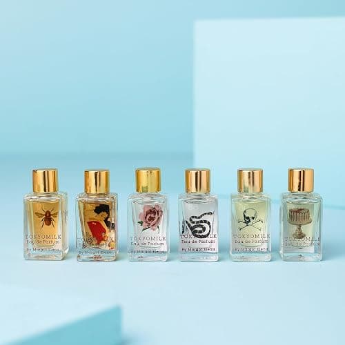 TOKYOMILK Eau de Parfum Discovery Set, 6 Alluring 0.23 fl oz Fragrance Bottles, Luxury Long-Lasting Mini-Perfume Sampler for Women, Exciting Scented Feminine Holiday Gift Set thumbnail 3