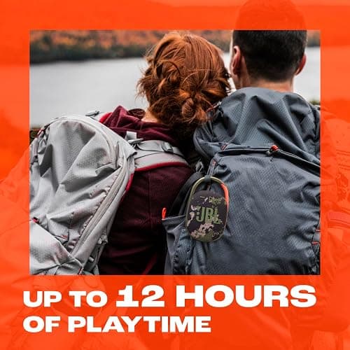 JBL Clip 5 - Ultra-Portable, Waterproof & Dustproof Bluetooth Speaker, Big Pro Sound with Punchy bass, Integrated Carabiner, Up to 12 Hours of Play, Made in Part with Recycled Materials (Pink) thumbnail 3