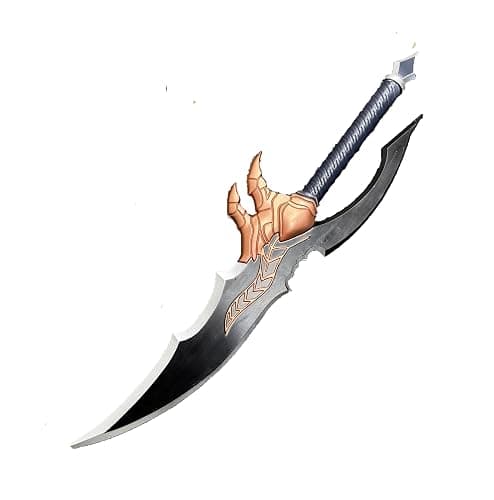 Solo Leveling Jinwoo Foam Dagger Cosplay Prop, Polyurethane Material, 16+ Age, for Halloween, Conventions, Xmas Gift (KK+VF Set) thumbnail 6