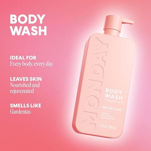 MONDAY HAIRCARE CLEANSE Body Wash with Grapefruit Extract, Hyaluronic Acid, Shea Butter, Coconut Oil for Normal to Oily/Combination Skin 798 mL thumbnail 2