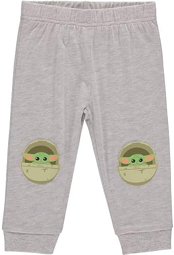 STAR WARS Baby Boys Clothing 3-Piece Set - Baby Bodysuit, Pants, and Vest with Baby Yoda Print Baby Clothes thumbnail 2