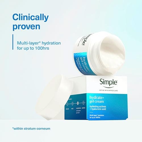 Simple Hydrate+ Facial Moisturiser 50 ml thumbnail 3