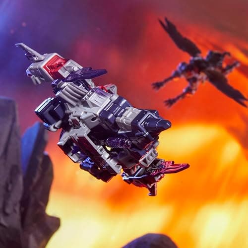 Transformers Legacy United Voyager Class Cybertron Universe Starscream, 7-inch Converting Action Figure, 8+ Years | Transformers Legacy United 7 Inch Action Figure Voyager Class (2024 Wave 2) - Starscream thumbnail 7