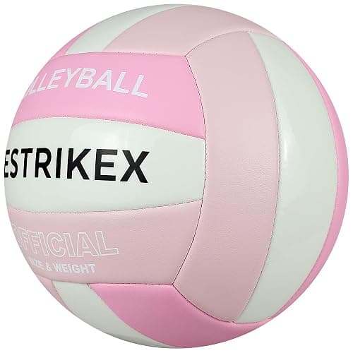 YeStrikeX Official Size 5 Glow in The Dark Volleyball, Fluorescent Light Night Volleyball Soft Indoor Outdoor Volleyball Gift Luminous Night Light Ball for Game Gym Training Beach Play with Pump Kit thumbnail 4