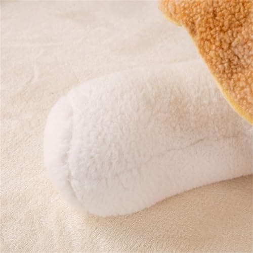 LICHENHAO Mushroom Pillow Floor Pillow Sofa Cushion Home Decoration Pillows Reading Pillow (Khaki, 32cm) thumbnail 3