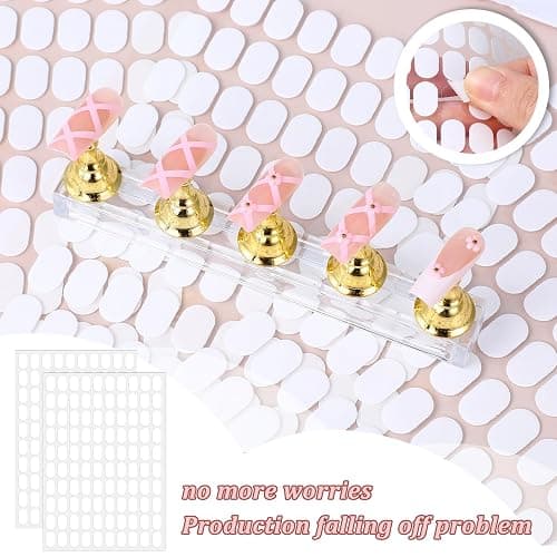 3600 Stück Nagel Ständer Acryl Nagelständer Acryl Nagelständer Übungshand Nail Stand Für Gelnägel Nagelspitze Nagelübungsständer Nagelständer Zum Diy Maniküre Nagel Stander Für Press On Nail Ständer thumbnail 4